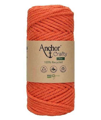 Anchor Crafty Fine ca. 65 m 00118 mango 250g von Schachenmayr