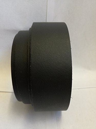 Lederriemen Rindleder Standard Echtleder Gürtelleder Spaltleder (3,5 cm x 135 cm, schwarz) von Schachenmayr since 1822