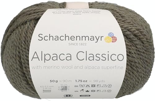 Schachenmayr Alpaca Classico, 50G taupe Handstrickgarne von Schachenmayr since 1822