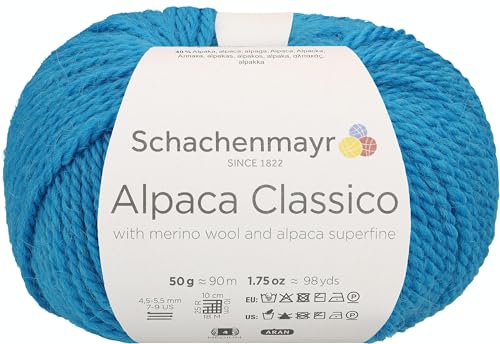 Schachenmayr Alpaca Classico, 50G türkis Handstrickgarne von Schachenmayr since 1822