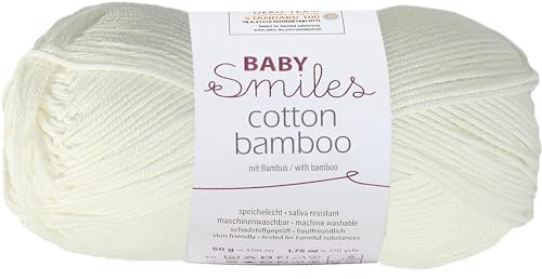 Schachenmayr Baby Smiles Cotton Bamboo, 50G natur Handstrickgarne von Schachenmayr since 1822