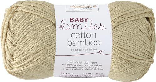 Schachenmayr Baby Smiles Cotton Bamboo, 50G sand Handstrickgarne von Schachenmayr since 1822