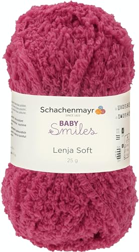 Schachenmayr Baby Smiles Lenja Soft, 25G Himbeere Handstrickgarne von Schachenmayr since 1822