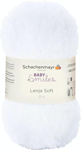 Schachenmayr Baby Smiles Lenja Soft, 25G weiß Handstrickgarne von Schachenmayr since 1822