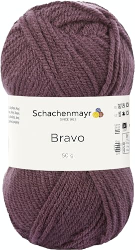 Schachenmayr Bravo, 50G pflaume Handstrickgarne von Schachenmayr since 1822