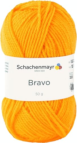 Schachenmayr Bravo, 50G gelb Handstrickgarne von Schachenmayr since 1822
