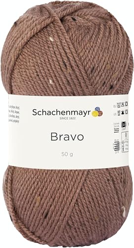 Schachenmayr Bravo, 50G holz tweed Handstrickgarne von Schachenmayr since 1822