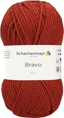 Schachenmayr Bravo 9801211-08309 cherry Handstrickgarn, Häkelgarn von Schachenmayr since 1822