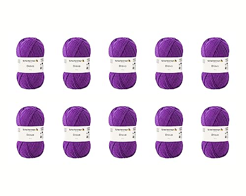 Schachenmayr Bravo, Pack violett Handstrickgarne von Schachenmayr since 1822