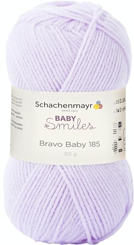 Schachenmayr Bravo Baby 185, 50G mauve Handstrickgarne von Schachenmayr since 1822