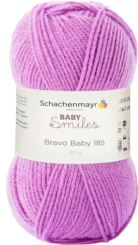 Schachenmayr Bravo Baby 185, 50G orchidee Handstrickgarne von Schachenmayr since 1822