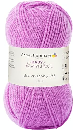 Schachenmayr Baby Smiles Bravo Baby 185 9801212-01047 orchidee Handstrickgarn, Häkelgarn, Babygarn von Schachenmayr since 1822