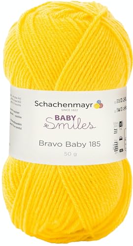 Schachenmayr Bravo Baby 185, 50G sonne Handstrickgarne von Schachenmayr since 1822
