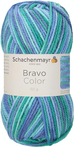 Schachenmayr Bravo Color 9801421-02134 lagune color Handstrickgarn, Häkelgarn von Schachenmayr since 1822