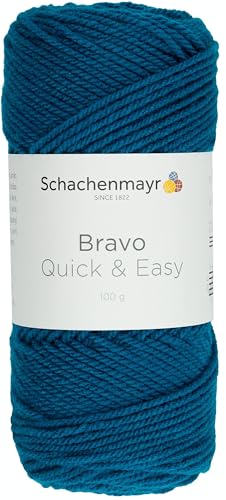 Schachenmayr Bravo Quick&Easy, 100G petrol Handstrickgarne von Schachenmayr since 1822