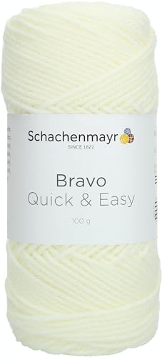 Schachenmayr Bravo Quick&Easy, 100G ecru Handstrickgarne von Schachenmayr since 1822