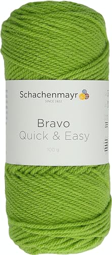 Schachenmayr Bravo Quick&Easy, 100G limone Handstrickgarne von Schachenmayr since 1822