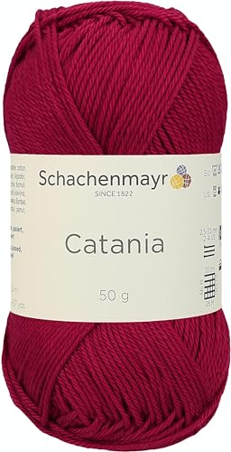 Schachenmayr Catania, 50G weinrot Handstrickgarne von Schachenmayr since 1822