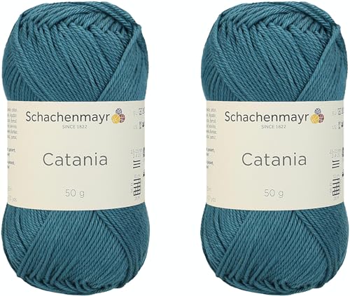 Schachenmayr Catania, Twins petrol Handstrickgarne von Schachenmayr since 1822