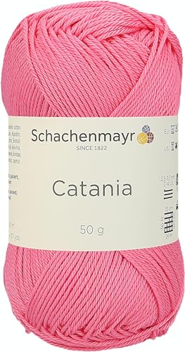 Schachenmayr Catania 9801210-00225 pink Handstrickgarn, Häkelgarn, Baumwolle von Schachenmayr