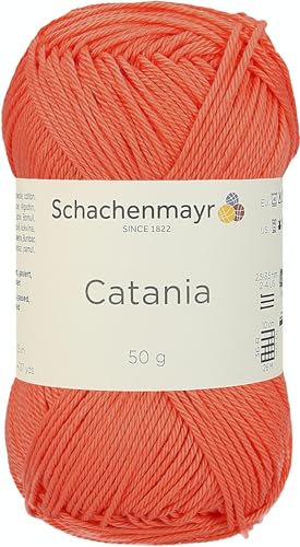 Schachenmayr Catania 9801210-00410 koralle Handstrickgarn, Häkelgarn, Baumwolle Schachenmayr Catania 9801210-00410 koralle Handstrickgarn, Häkelgarn, Baumwolle von Schachenmayr since 1822