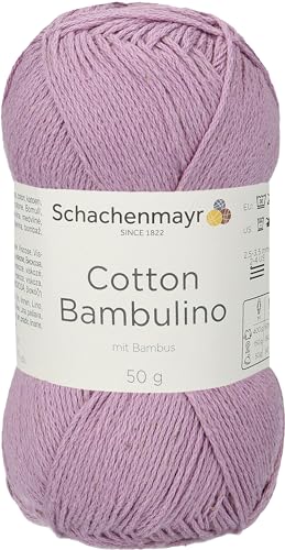 Schachenmayr Cotton Bambulino, 50G Flieder Handstrickgarne von Schachenmayr since 1822