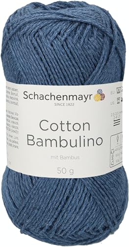 Schachenmayr Cotton Bambulino, 50G indigo Handstrickgarne von Schachenmayr since 1822