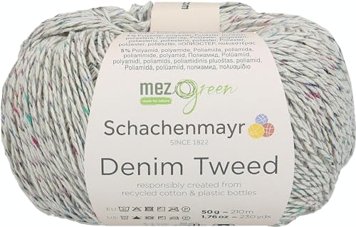 Schachenmayr Denim Tweed, 50G creme Handstrickgarne von Schachenmayr since 1822