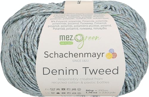 Schachenmayr Denim Tweed, 50G eisblau Handstrickgarne von Schachenmayr since 1822