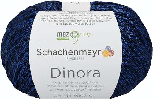 Schachenmayr Dinora, 50G Nachtblau Handstrickgarne von Schachenmayr since 1822