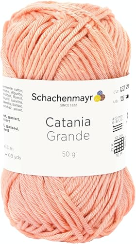 Schachenmayr Catania Grande, 50G Aprikose Handstrickgarne von Schachenmayr since 1822