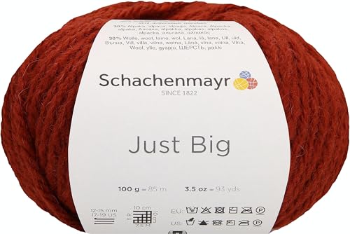 Schachenmayr Just Big, 100G ziegel Handstrickgarne von Schachenmayr since 1822