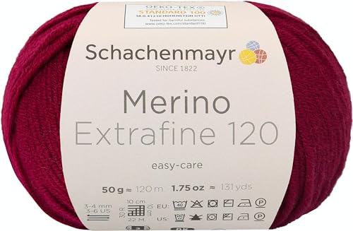 Schachenmayr Merino Extrafine 120 9807552-00142 love Handstrickgarn, Schurwolle von Schachenmayr since 1822