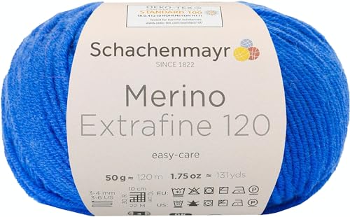 Schachenmayr Merino Extrafine 120, 50G royal Handstrickgarne von Schachenmayr since 1822