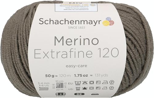 Schachenmayr Merino Extrafine 120, 50G taupe Handstrickgarne von Schachenmayr since 1822