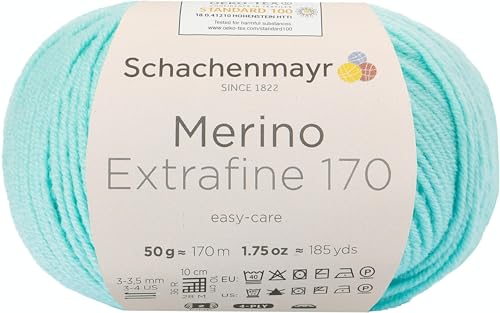 Schachenmayr Merino Extrafine 170, 50G mint Handstrickgarne von Schachenmayr since 1822