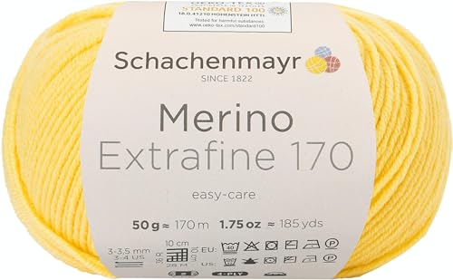 Schachenmayr Merino Extrafine 170, 50G Sonne Handstrickgarne von Schachenmayr since 1822