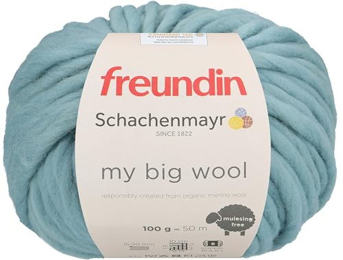 Schachenmayr My Big Wool, 100G glacier green Handstrickgarne von Schachenmayr since 1822