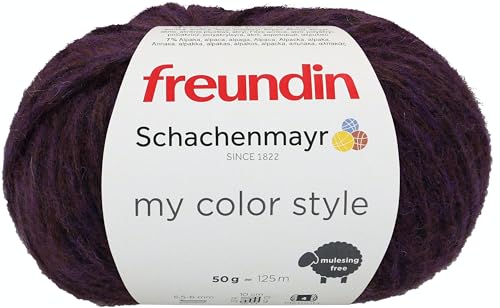 Schachenmayr My Color Style, 50G aubergine Handstrickgarne von Schachenmayr since 1822