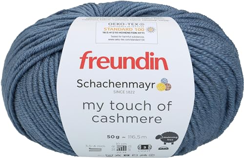 Schachenmayr My Touch Of Cashmere, 50G denim Handstrickgarne von Schachenmayr since 1822