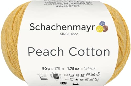 Schachenmayr Peach Cotton, 50G sun Handstrickgarne von Schachenmayr since 1822