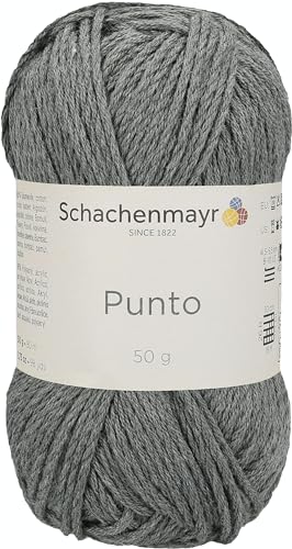Schachenmayr since 1822 Punto, 9807596-00098, Farbe:Mittelgrau meliert, Handstrickgarne, onesize Schachenmayr since 1822 Punto, 9807596-00098, Farbe:Mittelgrau meliert, Handstrickgarne, onesize von Schachenmayr since 1822