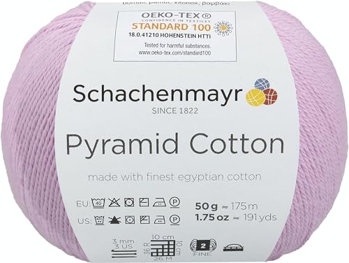 Schachenmayr Pyramid Cotton, 50G Flieder Handstrickgarne von Schachenmayr since 1822