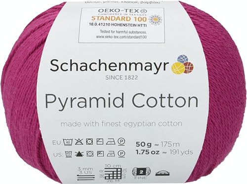 Schachenmayr Pyramid Cotton, 50G Orchidee Handstrickgarne von Schachenmayr since 1822