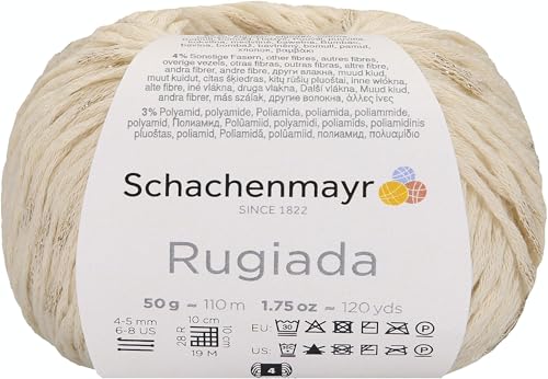 Schachenmayr Rugiada, 50G natur Handstrickgarne von Schachenmayr since 1822