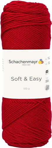 Schachenmayr Soft & Easy, 100G kirsche Handstrickgarne von Schachenmayr since 1822