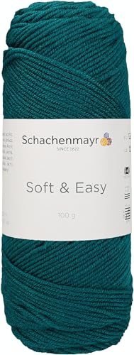 Schachenmayr Soft & Easy, 100G petrol Handstrickgarne von Schachenmayr since 1822