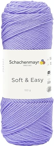 Schachenmayr Soft & Easy, 100G Flieder Handstrickgarne von Schachenmayr since 1822
