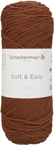 Schachenmayr Soft & Easy, 100G ziegel Handstrickgarne von Schachenmayr since 1822