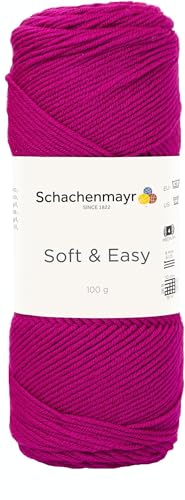 Schachenmayr Soft & Easy 9807353-00031 fuchsia Handstrickgarn von Schachenmayr since 1822